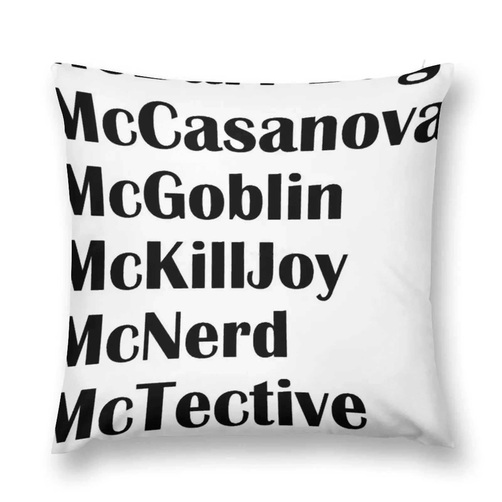 McGee - NCIS Throw Pillow Room decorating items christmas supplies Elastic Cover For Sofa Anime pillow