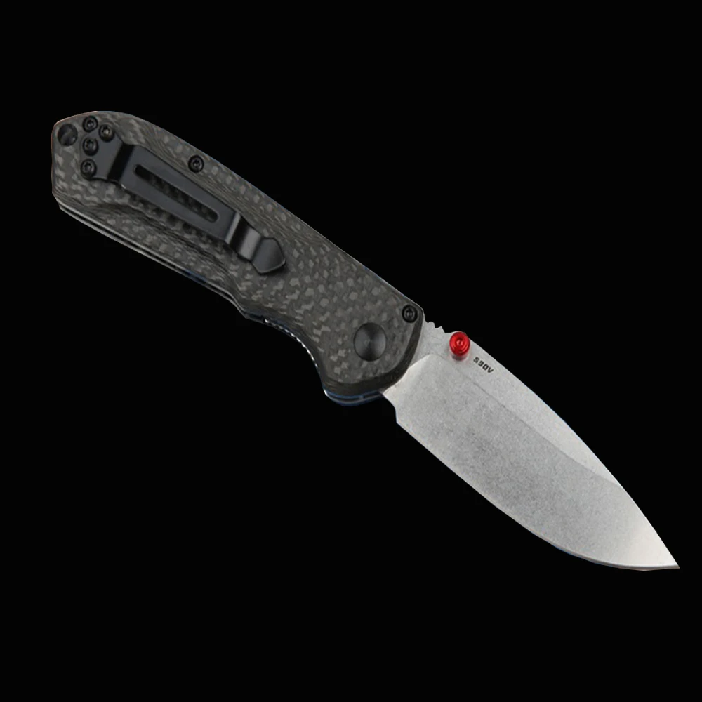 BM-565-1 BENCH CPM-S90V MADE Carbon Fiber Handle Pocket Folding Knife Tactical Hiking Hunting Fishing EDC Survival Tool