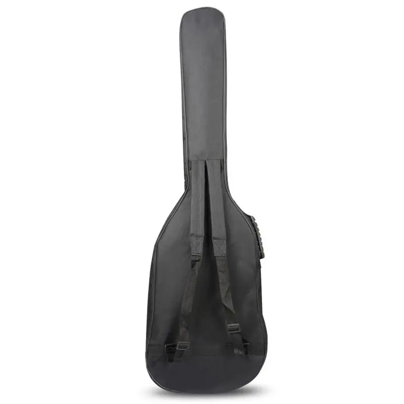 Bass Guitar Gig Bag 5mm Cotton Thicken Padded Waterproof Double Strap Backpack Hard Case 120x35x6cm for Bass Durable