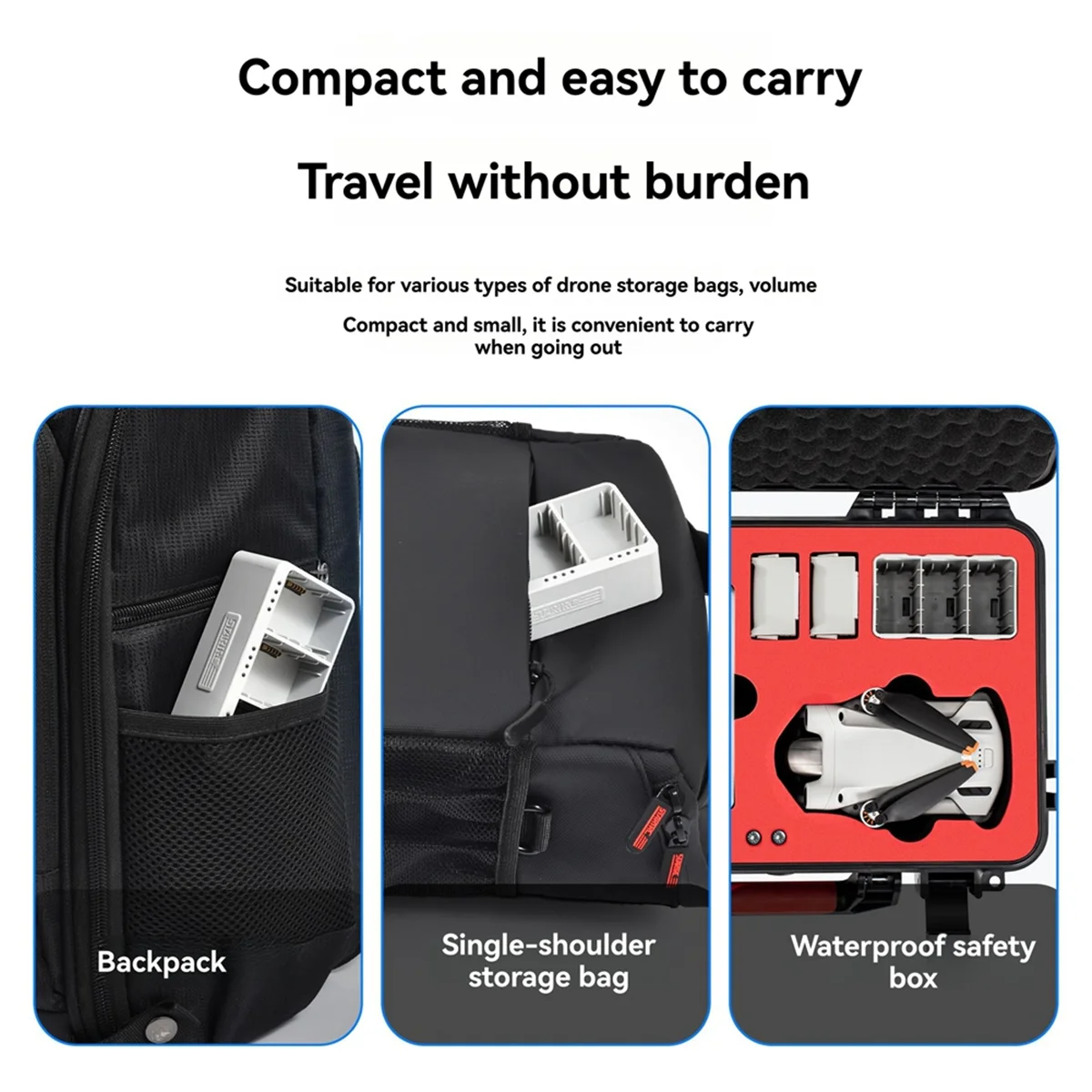 

Новая док-станция-концентратор для быстрой зарядки 3C для Mini 4 Pro, док-станция для зарядного устройства с автоматическим обнаружением для Mini 3 Pro