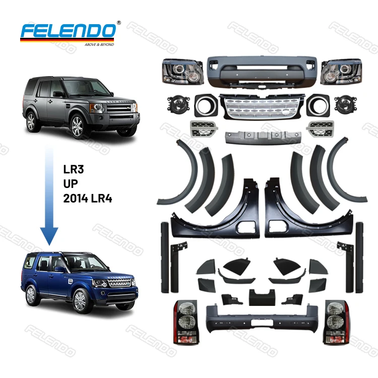 Car Body Kit For Land Rover Discovery 3 LR3 Upgrade to Land Rover Discovery 4 LR4 Body Kit