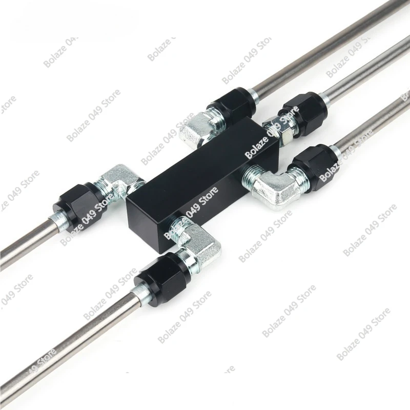 Stainless Steel Coolant Cross Steel Vapor Emission Kit for LS1 LS2 LS3 LS6 LS7 LS9