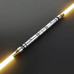 DamienSaber Bastila Shan Lightsaber Heavy Dueling Bluetooth Light Saber Sensitive Smooth Swing Metal Hilt with SD Card 34 Fonts