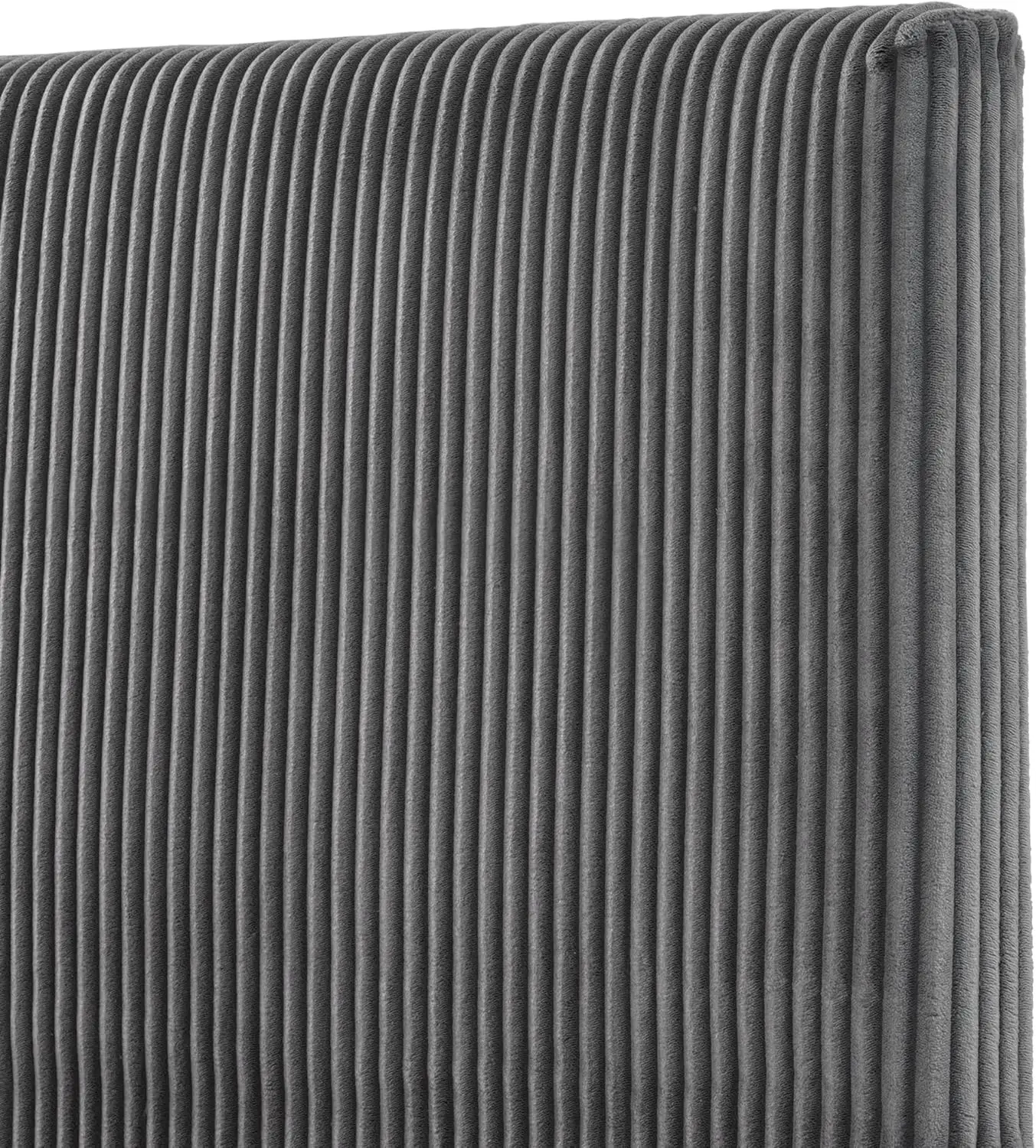 

Lysandra Современное вельветовое изголовье и чехол на каркас, мягкий чехол, пружина коробки не требуется для спальни, гостиной, темный