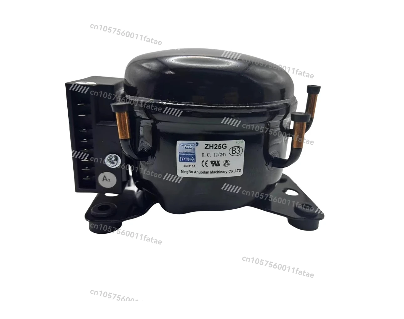 New Compressor 12v24 Volt 12 Volt Vehicle, Refrigerated Outdoor Refrigerator DC Compressor ZH25G 35G