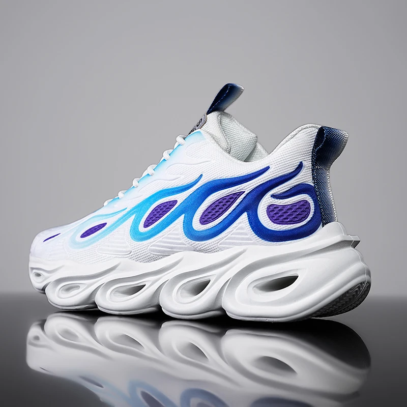 Plus Size Men's Running Shoes Mesh Breathable Sports Jogging Shoes Lightweight Comfortable Outdoor Sneakers Women's Walking Shoe