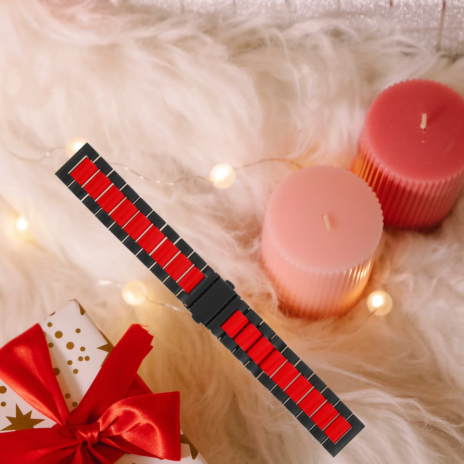 

Stainless Steel Watch Band Classic Watch Strap Replacement Compatible with Smartwatch Wristwatch Fashion Watchband