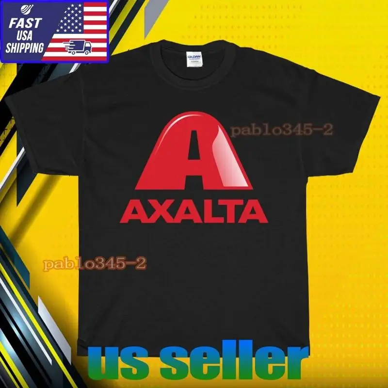 جديد قميص AXALTA شعار تي شيرت للجنسين مضحك الأمريكية الولايات المتحدة الأمريكية المحملة حجم S-5XL