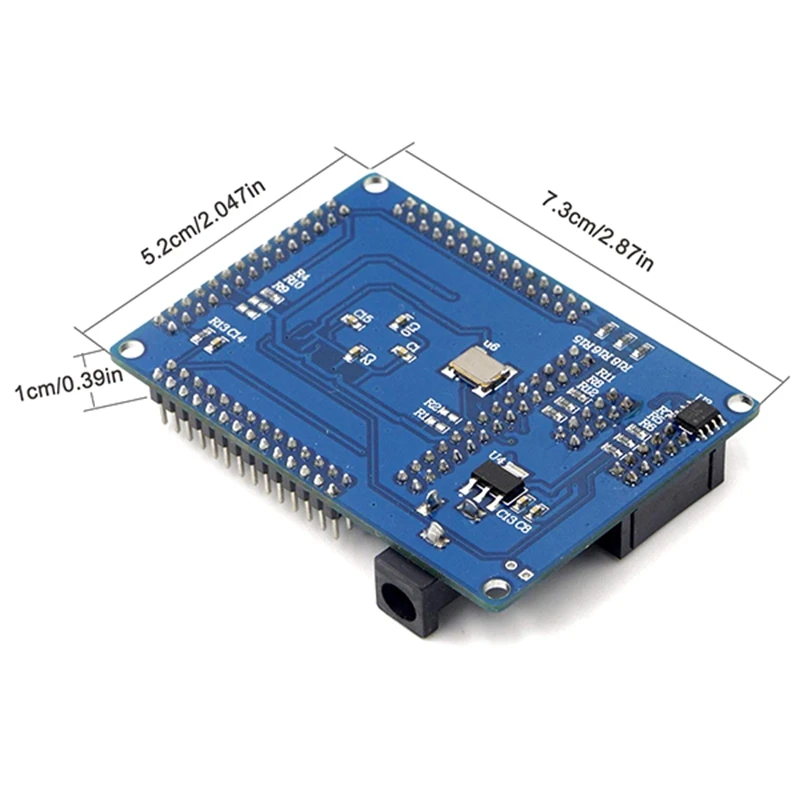 Imagem -02 - Cyslonell Fpga Development Board Ep2c5t144 Aprendizagem Mínima do Sistema Mini Board