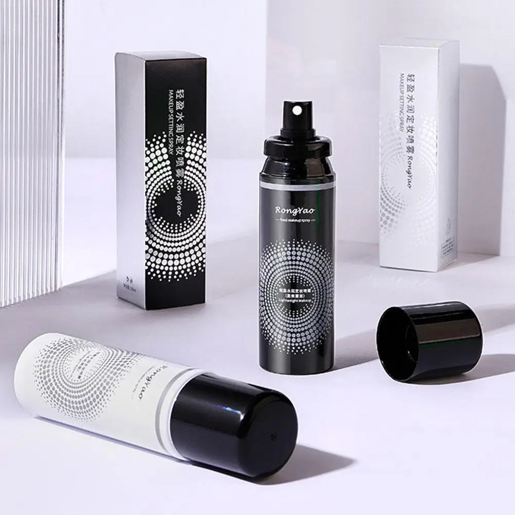 100ml Make-up Spray Öl Kontrolle Make-up Einstellung Spray feuchtigkeit spendende Finishing Spray lang anhaltende Gesichts grundierung Make-up Nebel matt