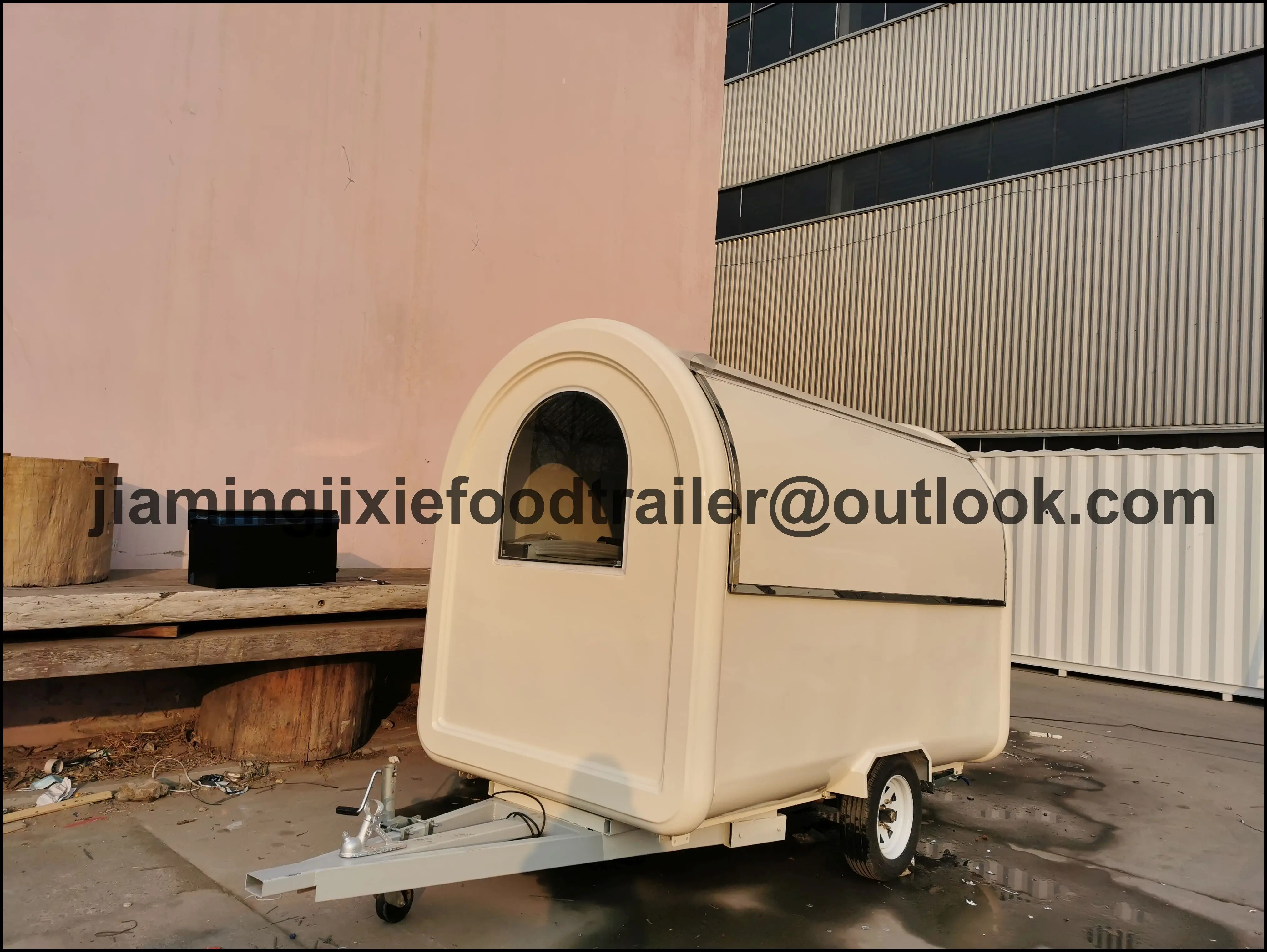 

Food Cart Cooking Trailer Kiosk Food Truck Equipment Highly Customized Coffee Cart Ice Cream Serving Cart Food Trailer