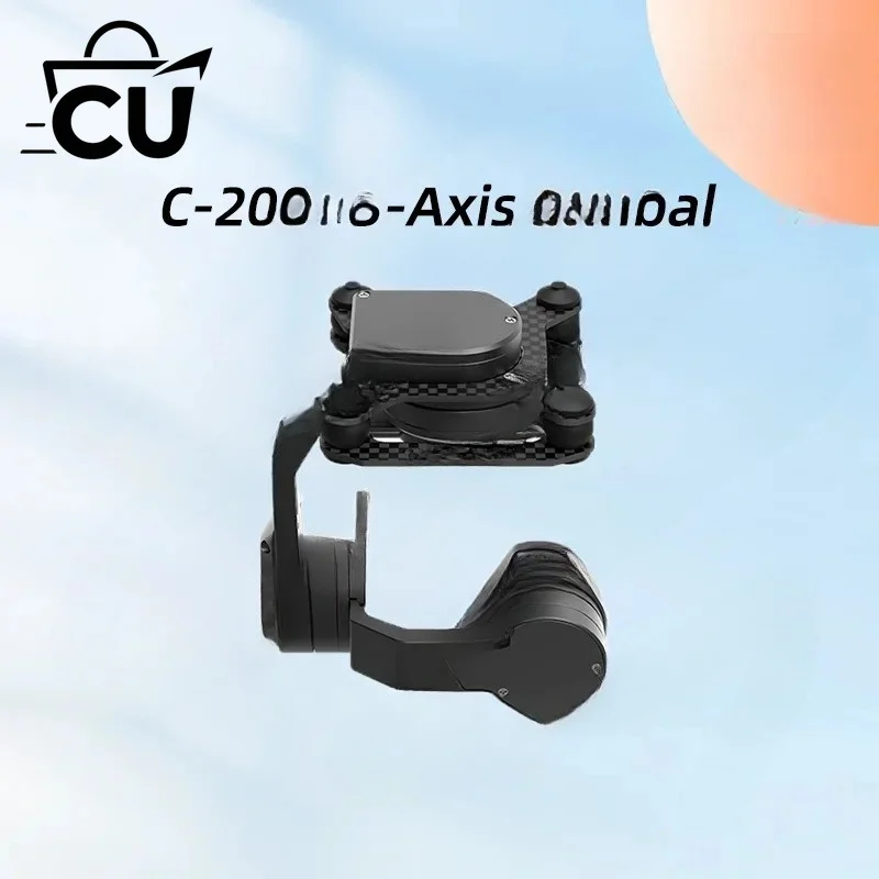 XF-C-200T 3Axis  Gimbal is compatible with a payload device no heavier then 200g