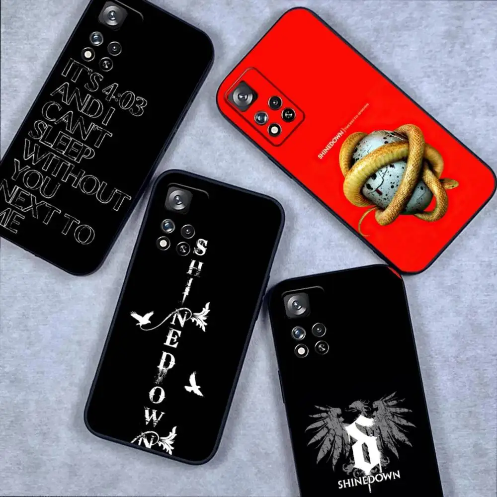 

Shinedown Planet Zero Phone Case For Samsung S10,S21,FE,S21 ,Note 20,10 S25,S24,S23,Ultra,S9,S22,Plus Black Shockproof TPU