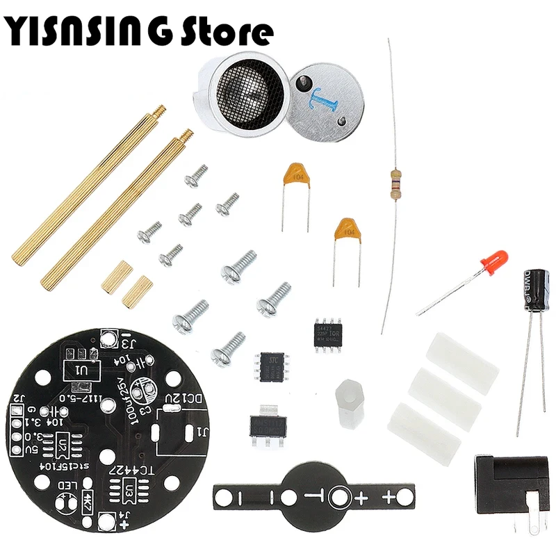 DIY Kit Ultrasonic Levitator Suspension Standing Wave Controller DIY Learning Kit Scientific Teaching Experiment Soldering