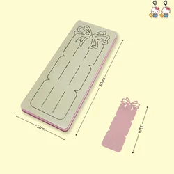 Xx92 11-inch three-dimensional bow hair clip bow holder Wooden Cutting Dies Suitable For Most Cutting Machines