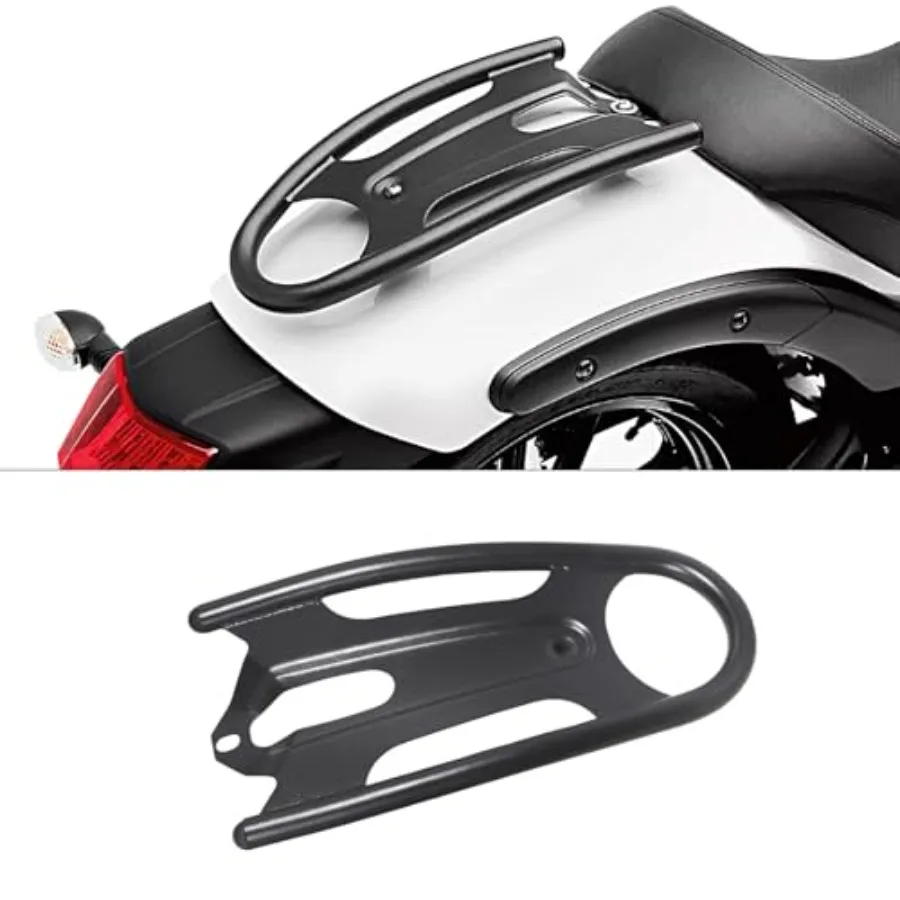

Motorcycle Solo Luggage Rack for Kawasaki Vulcan S 650 VN650 2015-2023, Rear Passenger Seat Detachable