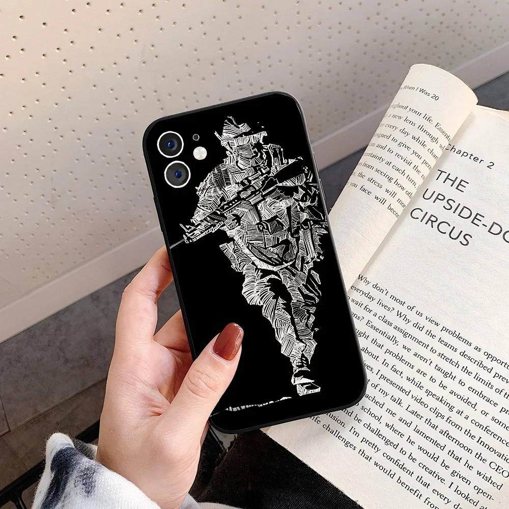 Stalker Counter-S Phone Case Silicone Soft For IPhone 16 15 14 13 12 11 Plus Pro Max Plus