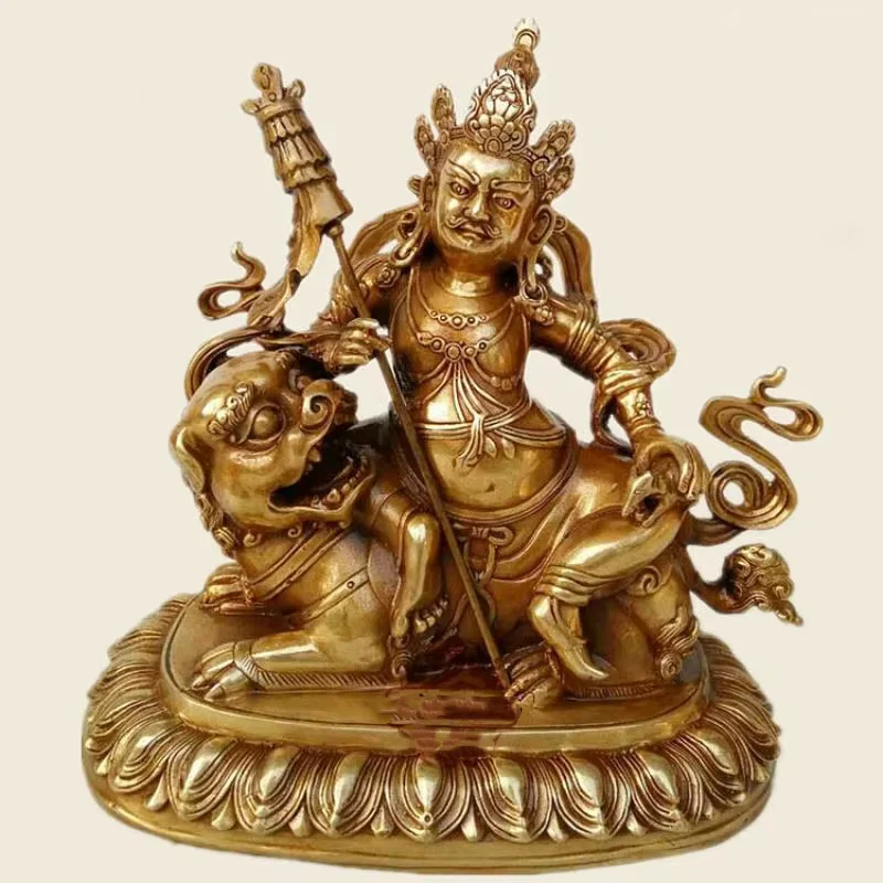bronze buddha statue Auspicious guardian vaishravana Vaisravana Old of Wealth