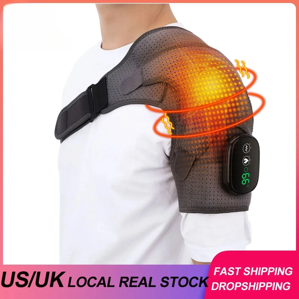 

Электрический подогрев, массажный бандаж для плеч, пояс, термовибратор, массажная подставка для плеч с температурой