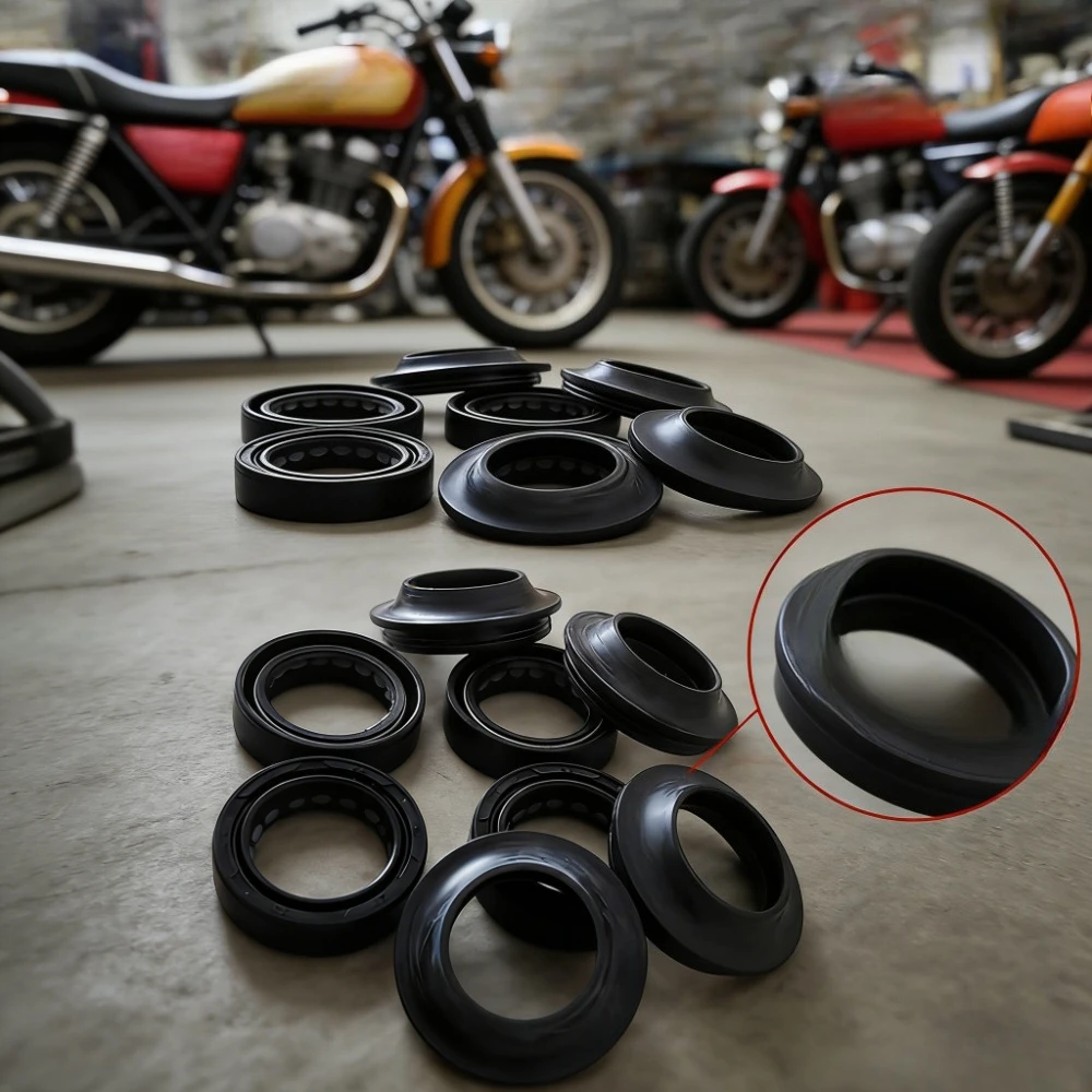 43x55 43*55 43 55 Motorbike Front Shock Fork Damper Shaft Dust Oil Seal For Yamaha XTZ660 XTZ TENERE 660 MT-03 MT03 MT 03 MT660