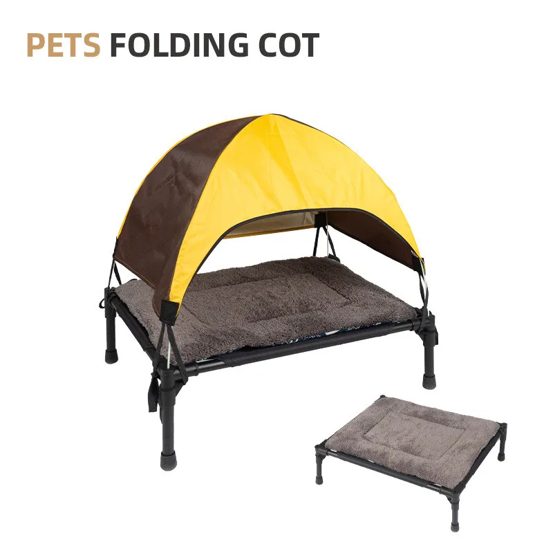 cama dobravel a prova de umidade para animais de estimacao tenda destacavel ninho para caes e gatos de pequeno e medio porte 01