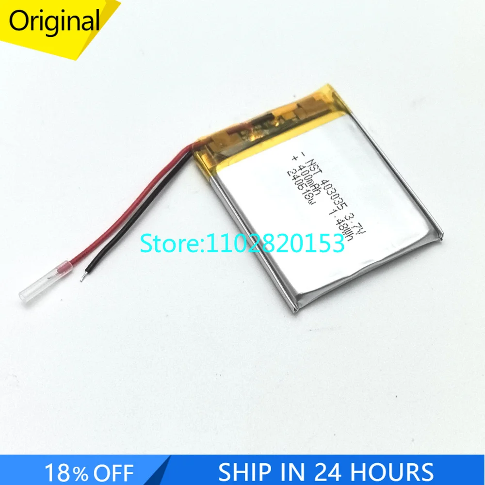 2PCS 100% original 400mAh Battery for Gopro hero 8 7 Black 6 5 4 3+ 3 ARTE-001  Wifi Smart Remote Control with 3 Lines