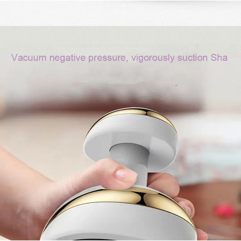 Home Electric Guasha Scraping Massage Cupping Body Massager Vacuum Cans Suction Cup Heating Fat Burner Anti-cellulite Massager