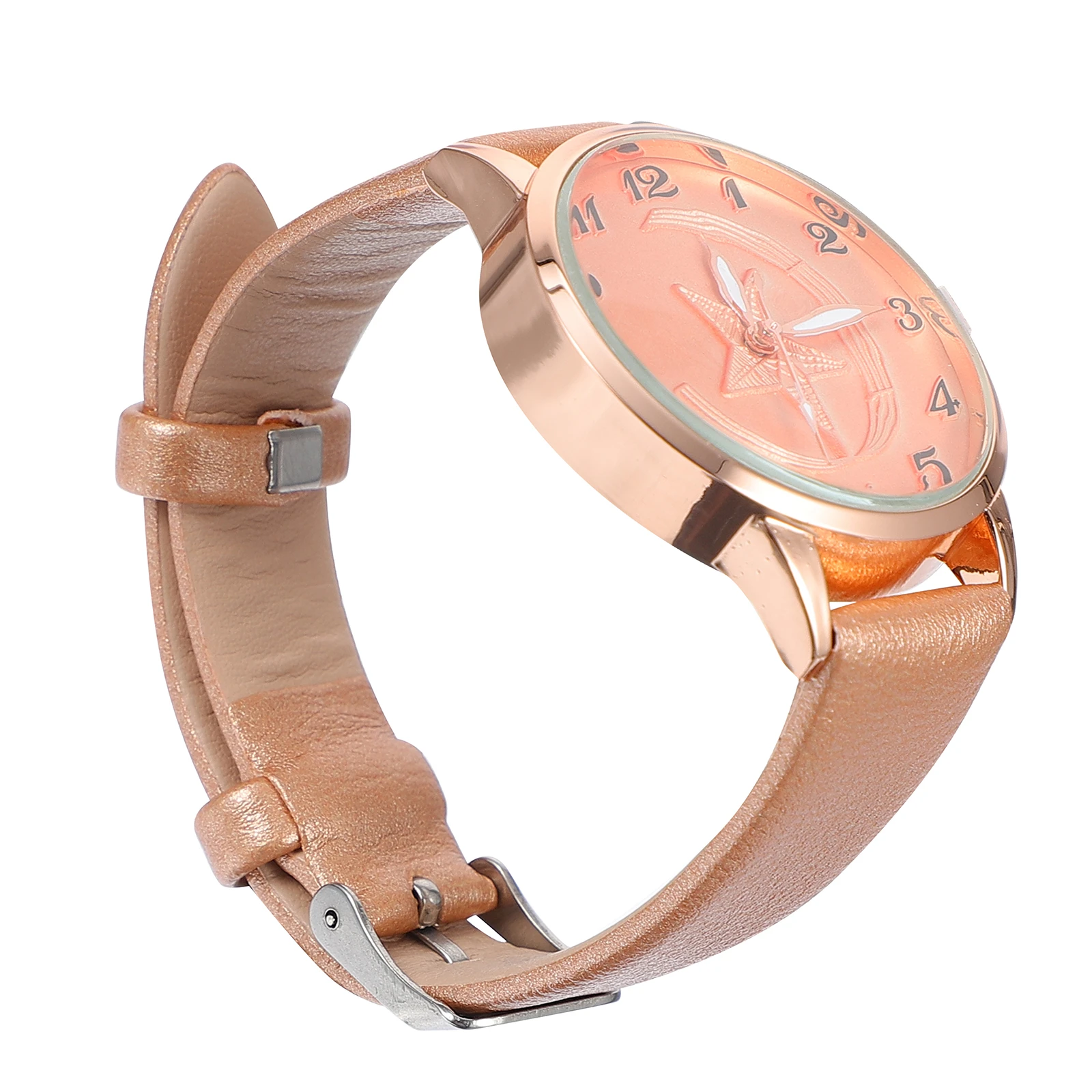 Fashionable Women Watch Simple Wristwatch PU Eco Friendly Durable Business Watches Charm All Occasions