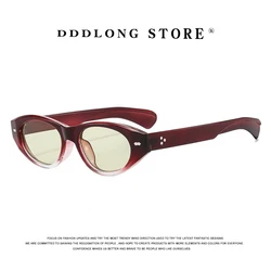 DDDLONG Retro Cat Eye Sunglasses UV400 Classic Vintage Style for Women And Men Outdoor Sun Shades Fashionable D529