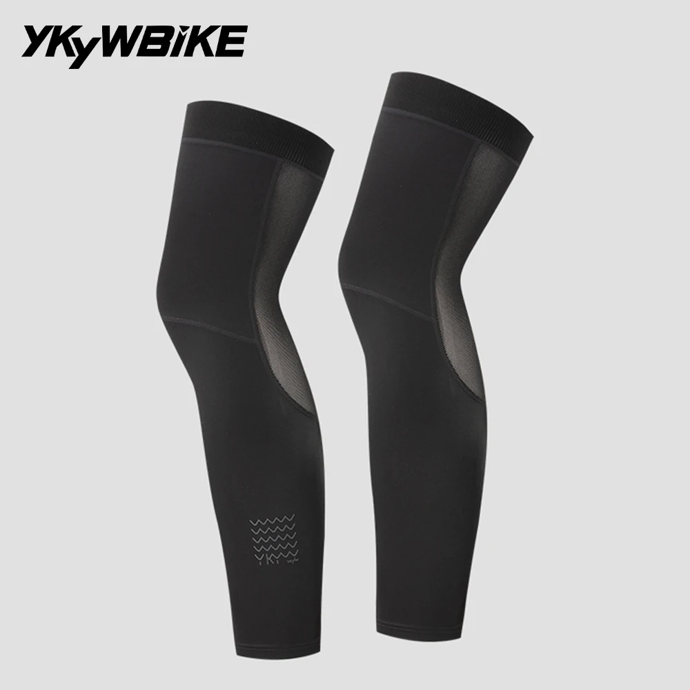 

YKYWBIKE Cycling Leg Warmers Unisex Calf Compression Sleeves Outdoor Sports Running Basketball Football Leg Sleeves UV Protecti