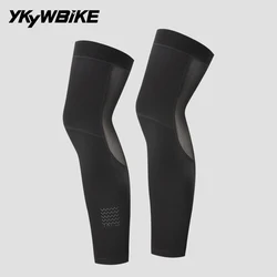 YKYWBIKE Cycling Leg Warmers Unisex Calf Compression Sleeves Outdoor Sports Running Basketball Football Leg Sleeves UV Protecti