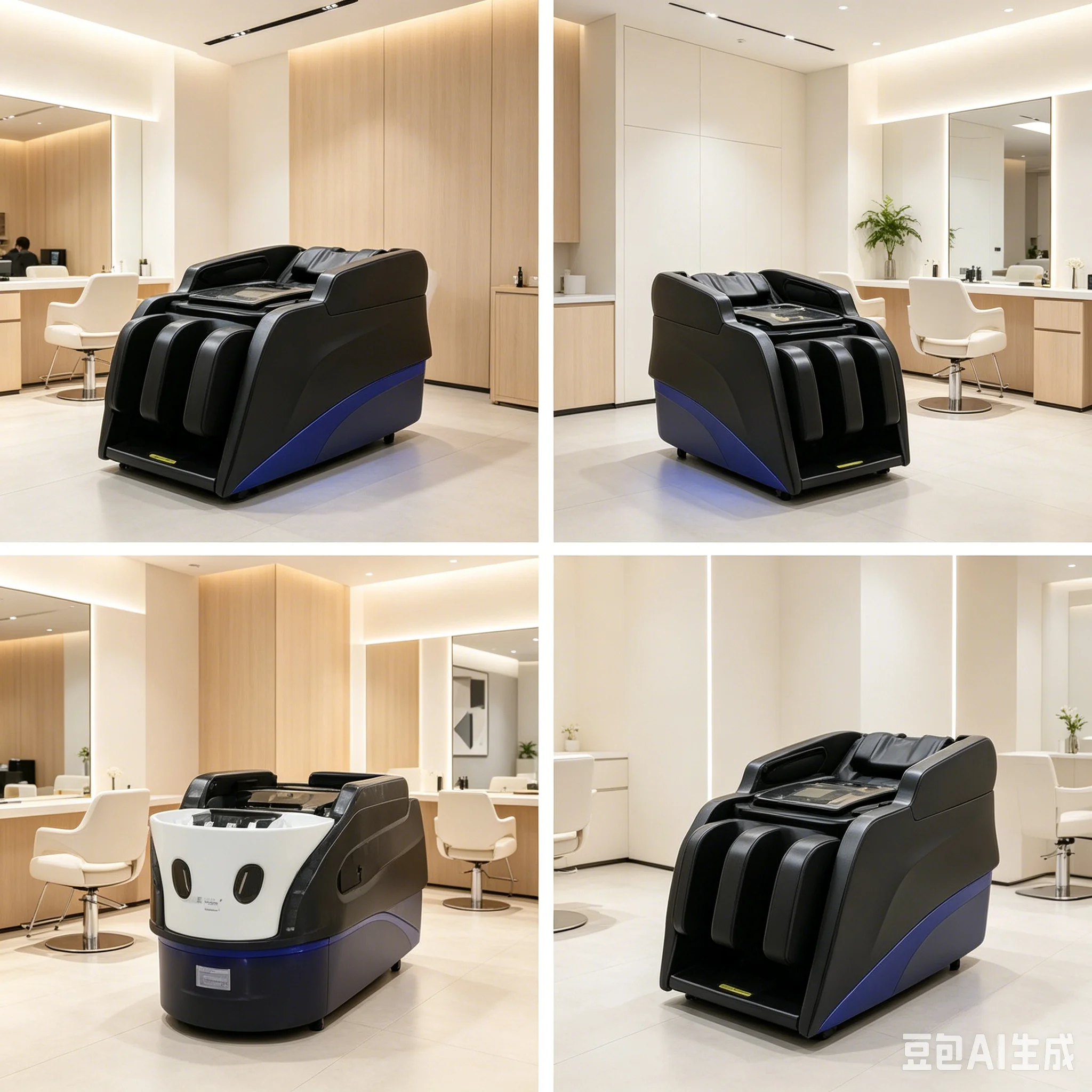 

【CHIMU HOME】Carbon Fiber Shampoo Bed Full Body Massage Bed for Commercial Use