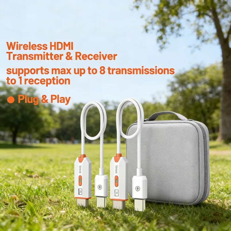 1080P@60Hz 5.8GHz Wireless HDMI-Compatible Transmitter Recei