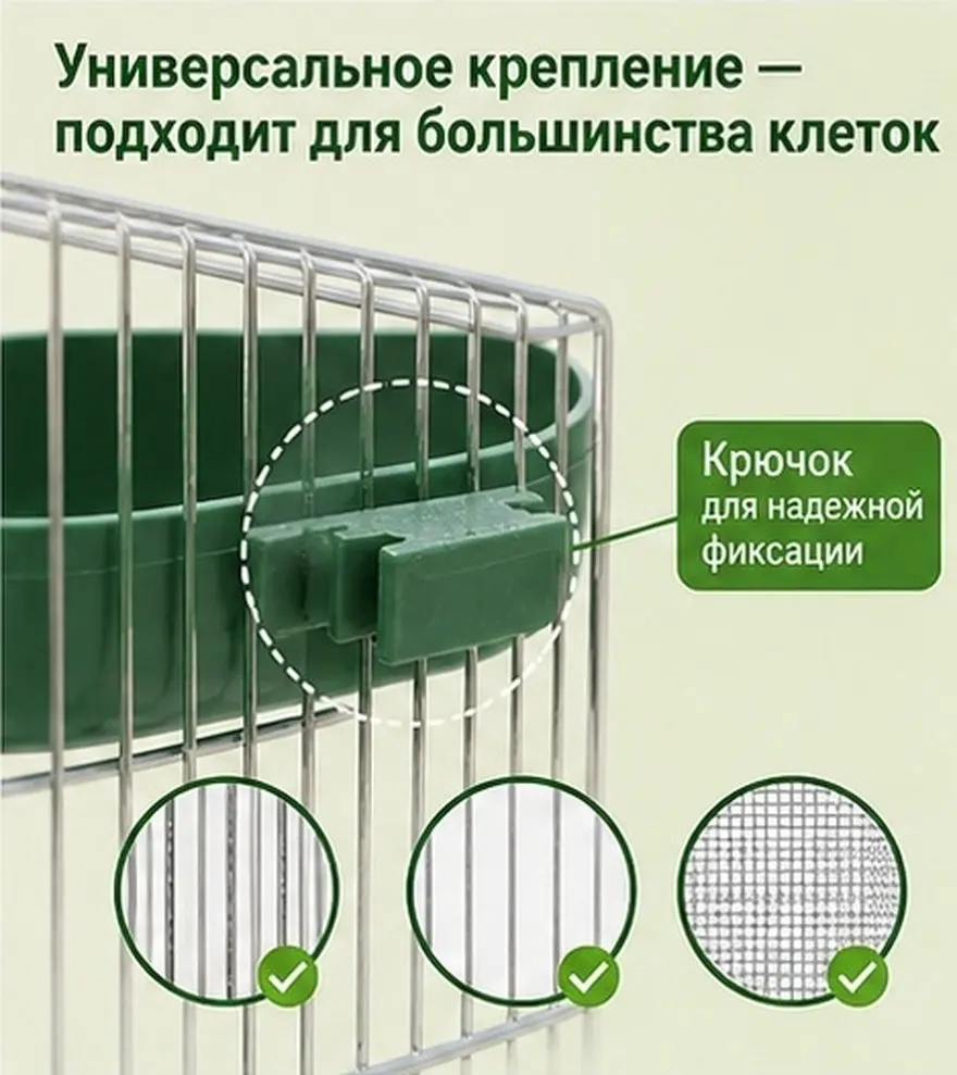 2Pcs Plastic Bird Bath Basins Parrot Shower Tubes Cage Hanging Accessories Small Bird Bathing Tubs Green Parrot Shower Tub