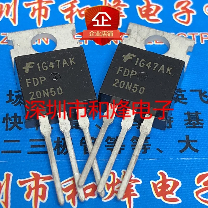 Original 5PCS/ FDP20N50  TO-220 20A 500V