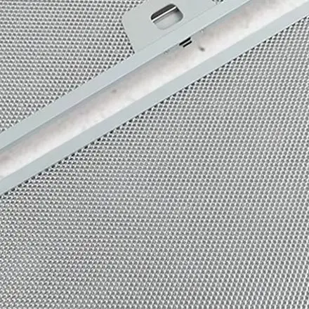 Aluminized Grease Filtration Filtration System Metal Mesh Extractor Filter Maintain Air Circulation 5 Layers Of Filtration