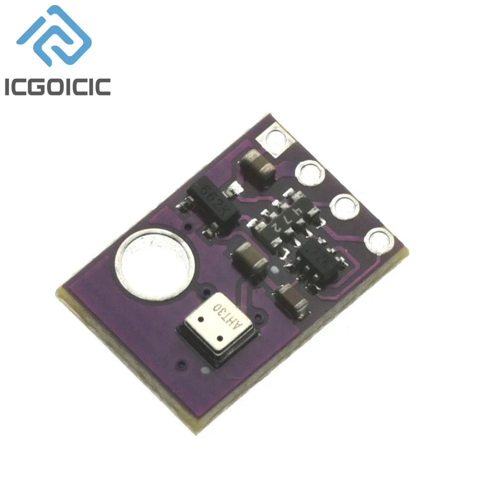 AHT30 Temperature Humidity Sensor Module I2C Digital Output High Precision Wide Voltage for Arduino Raspberry Pi DIY