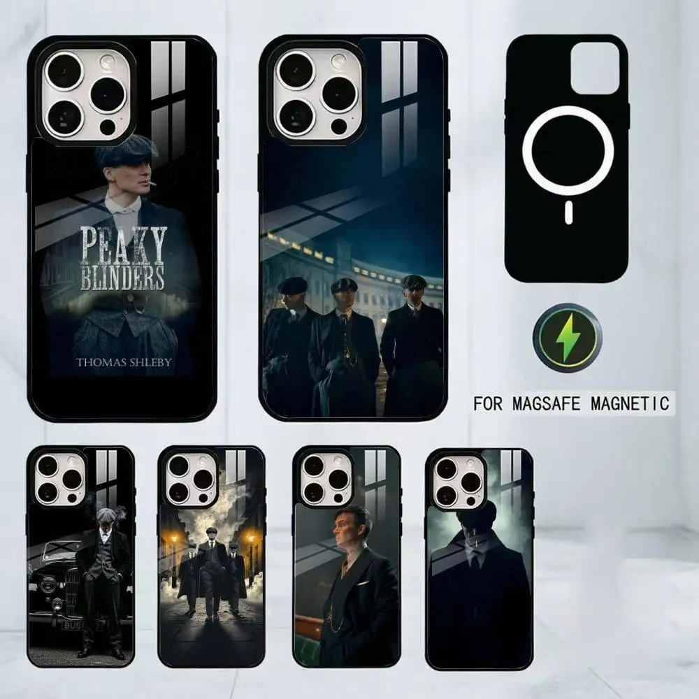 

Movie P-Peaky B-Blinders Phone Case For iPhone17,16,15,14,13,12,11 Plus,Pro Magnetic For Magsafe Wireless Charging