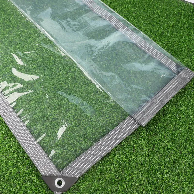 Anpassbare transparente PEVA-Plane für den Außenbereich, wasserdichter Zaun, Gewächshausfolie, regendichtes Tuch, Haustiere, Haus, Regenschutz, Pflanzenplane – Detail 21