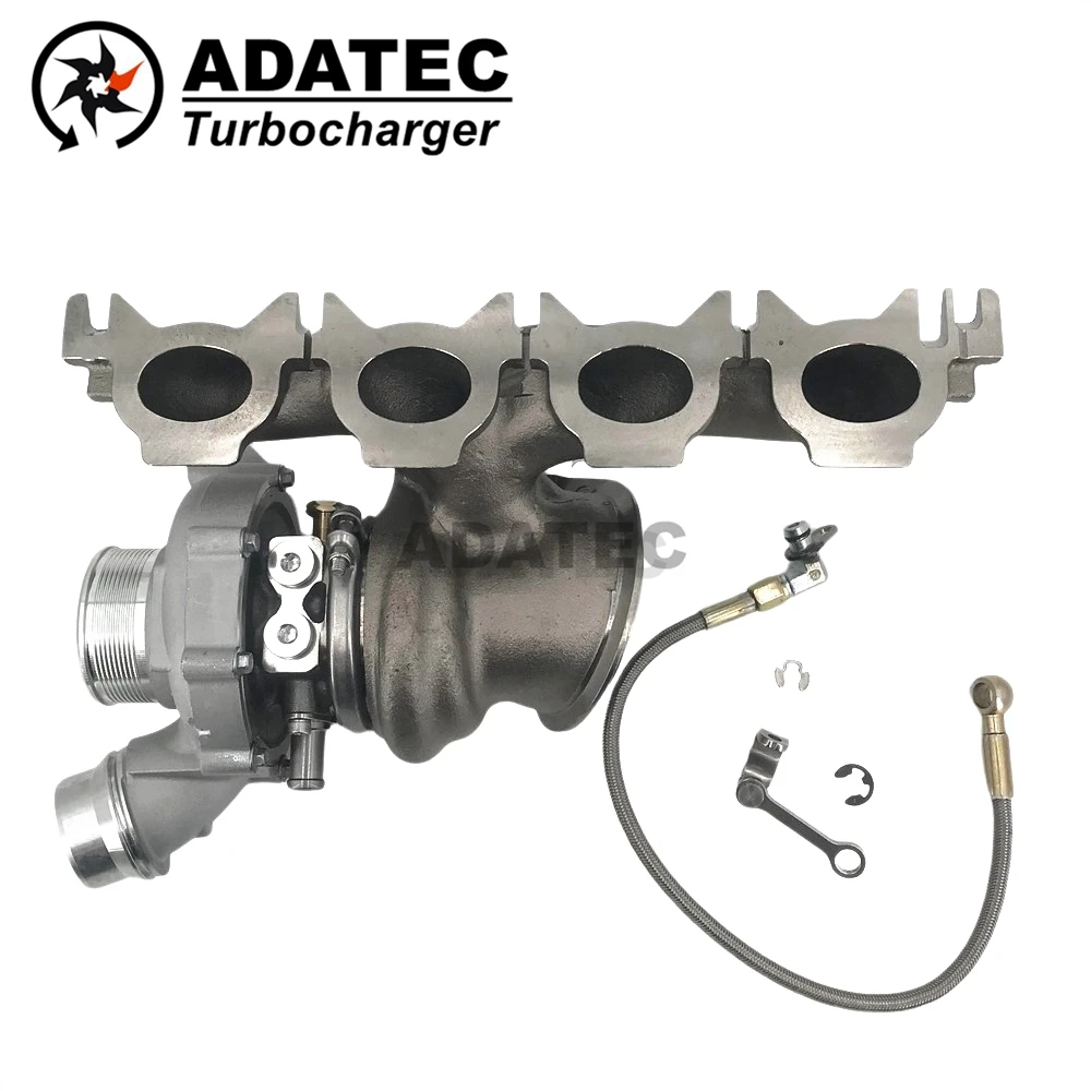 

Upgrade Turbocharger TD04L 49477-02406 With Oil Pipe Turbine for BMW X3 X4 Turbolader 49477-02403 49477-02402 4947702401 8631891