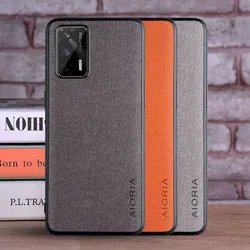 Case for OPPO Realme GT Neo Flash 5G coque Luxury textile Leather skin soft hard phone cover for oppo realme gt neo case funda