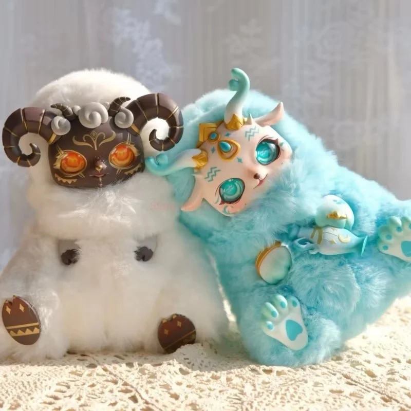 Genuine Mobo Star Twelve Constellation Series Blind Box Plush Doll Girl Surprise Gift Trendy Play Handmade Doll Girl Gift