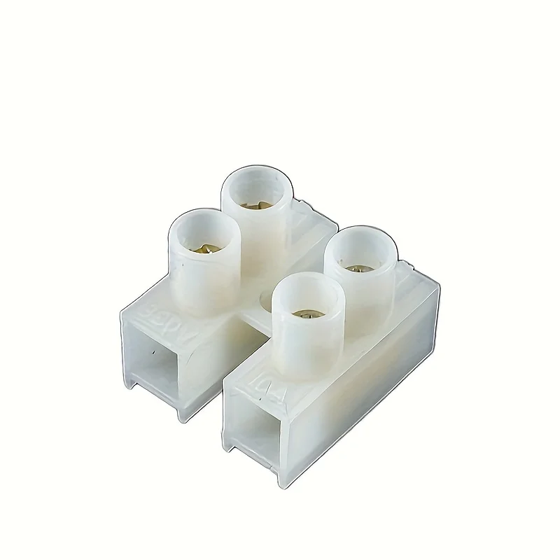 10Pcs 2P terminal block Plastic Wire Connector Screw Cable Connector Wire Connector Strip