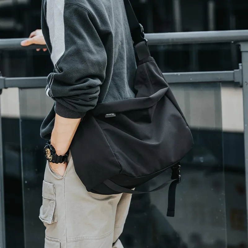 

Men Messenger Bag Fashion 14inch Laptop Oxford Travel Crossbody Shoulder Large Capacity Casual Single Male Travel Sports Durable