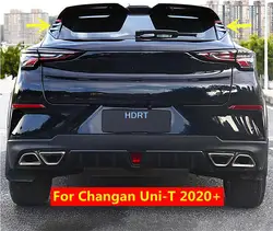 Car Rear Window Spoiler Trim For Changan Uni-T UniT 2020 2021 2022 Accessories Exterior Style Decoration Tail Side Strip Parts