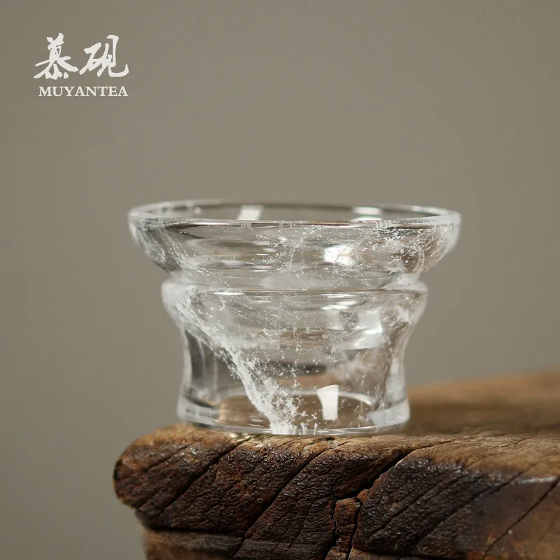 Mutaotao Strainer, Glass Set, Filter, Tea Separator, Perforated Stainless Steel Filter Mesh, Kung Fu Accessories