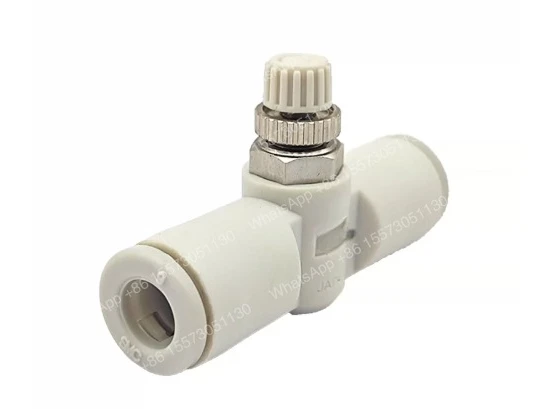 1PCS Through Speed Control Valve AS1001F\ 2001\ 2051\ 3001\ 4001\ 04-3\ 06-3\ 08-3\ 10-3