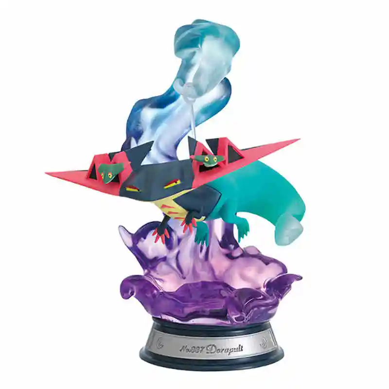 Echte Re-Ment Pokemon Swinging Swing Collection 3, Pikachu Jirachi Greninja Anime Actionfigur Modell Dekor Spielzeug Geburtstagsgeschenk 10