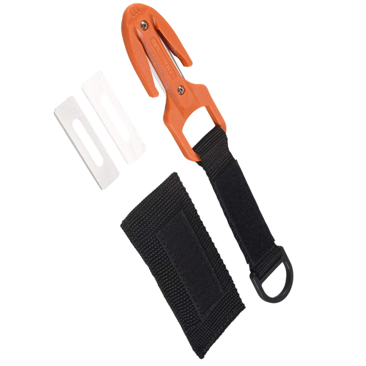 N98R Scuba Diving Cutting Special Knife Line Cutter Underwater Knife Spearfishing Secant Equipment,Orange
