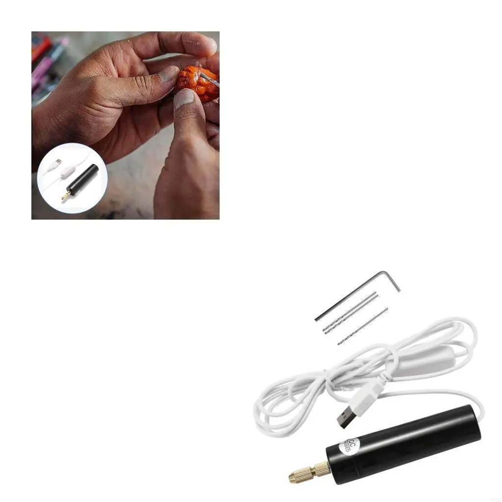 

Портативная ручная маленькая электрическая дрель, гравировальная ручка для изготовления ювелирных изделий из эпоксидной смолы,